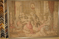 Custom framed tapestry