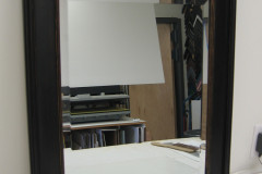 Custom framed mirrors for the dinning room
