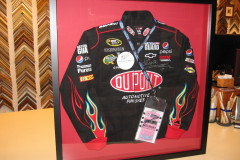 Custom Framed Nascar Jacket